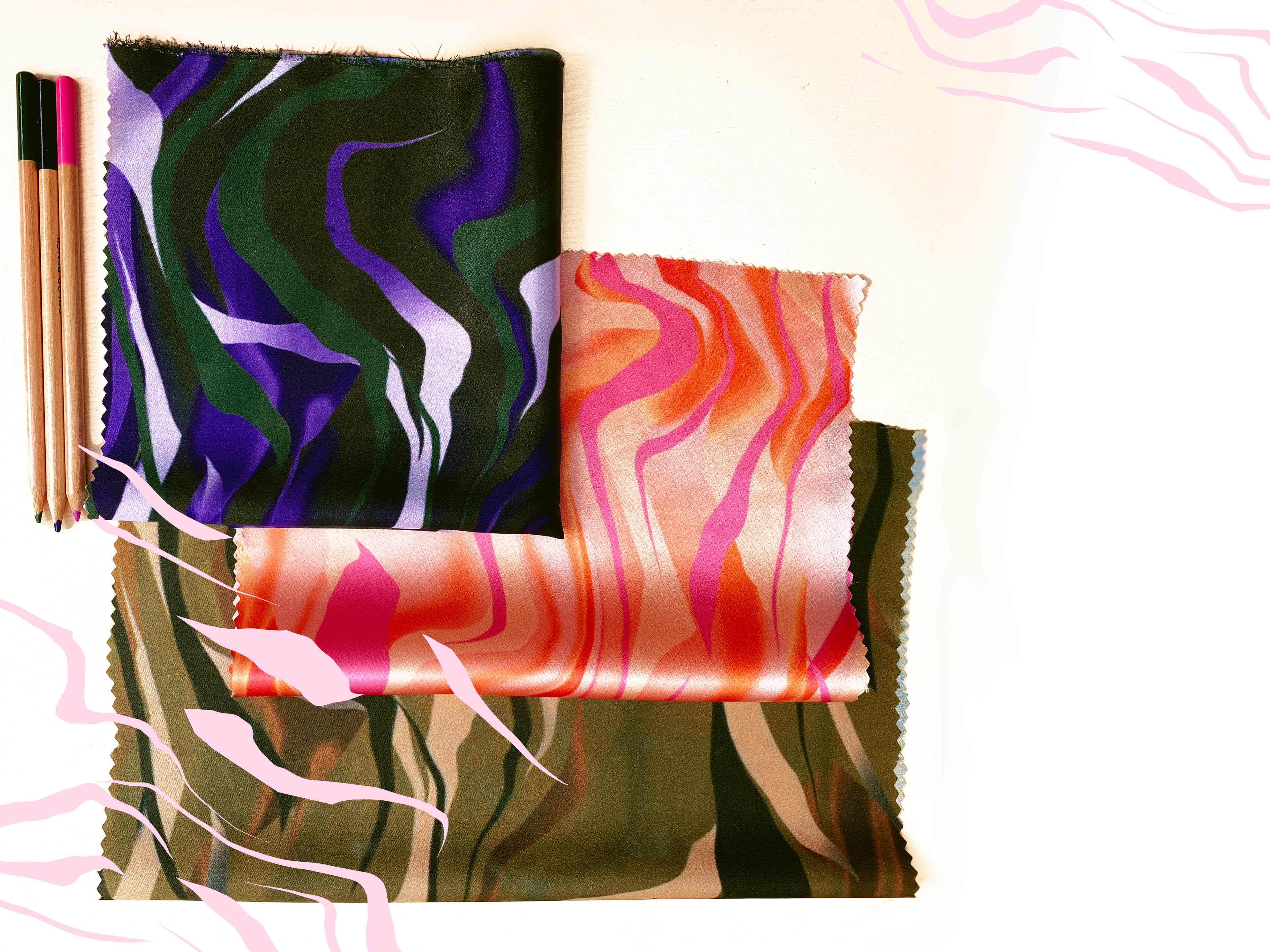 JH Textiles studio — about our textile print design and surface pattern work